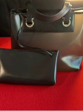 Salvatore Ferragamo Jelly Tote with Matching Pouch